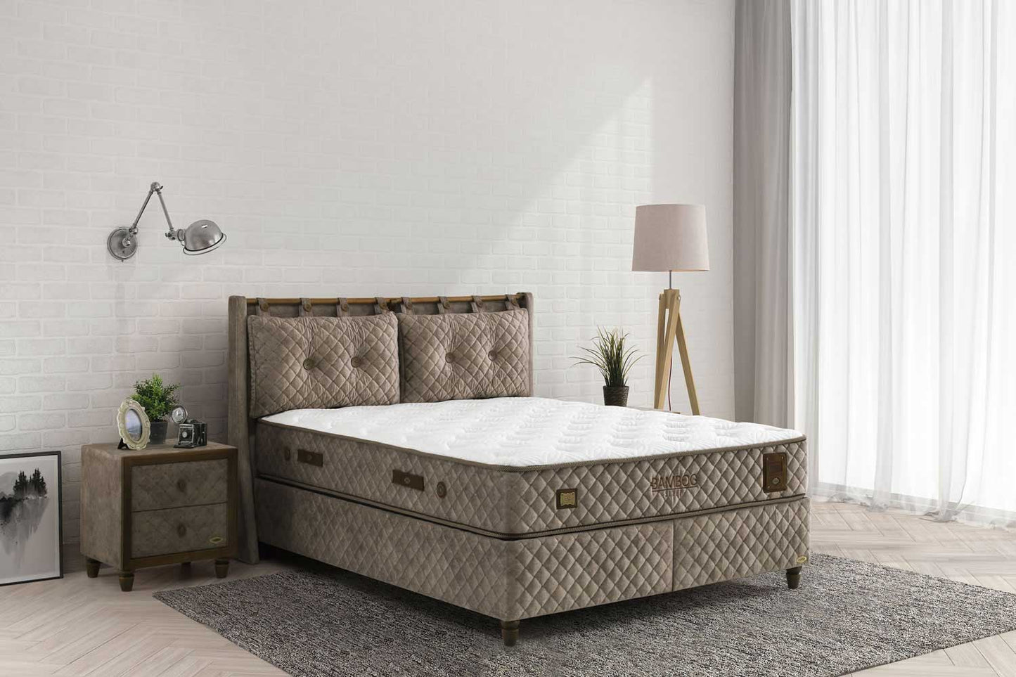 Boxspringbett Bambi Bamboo