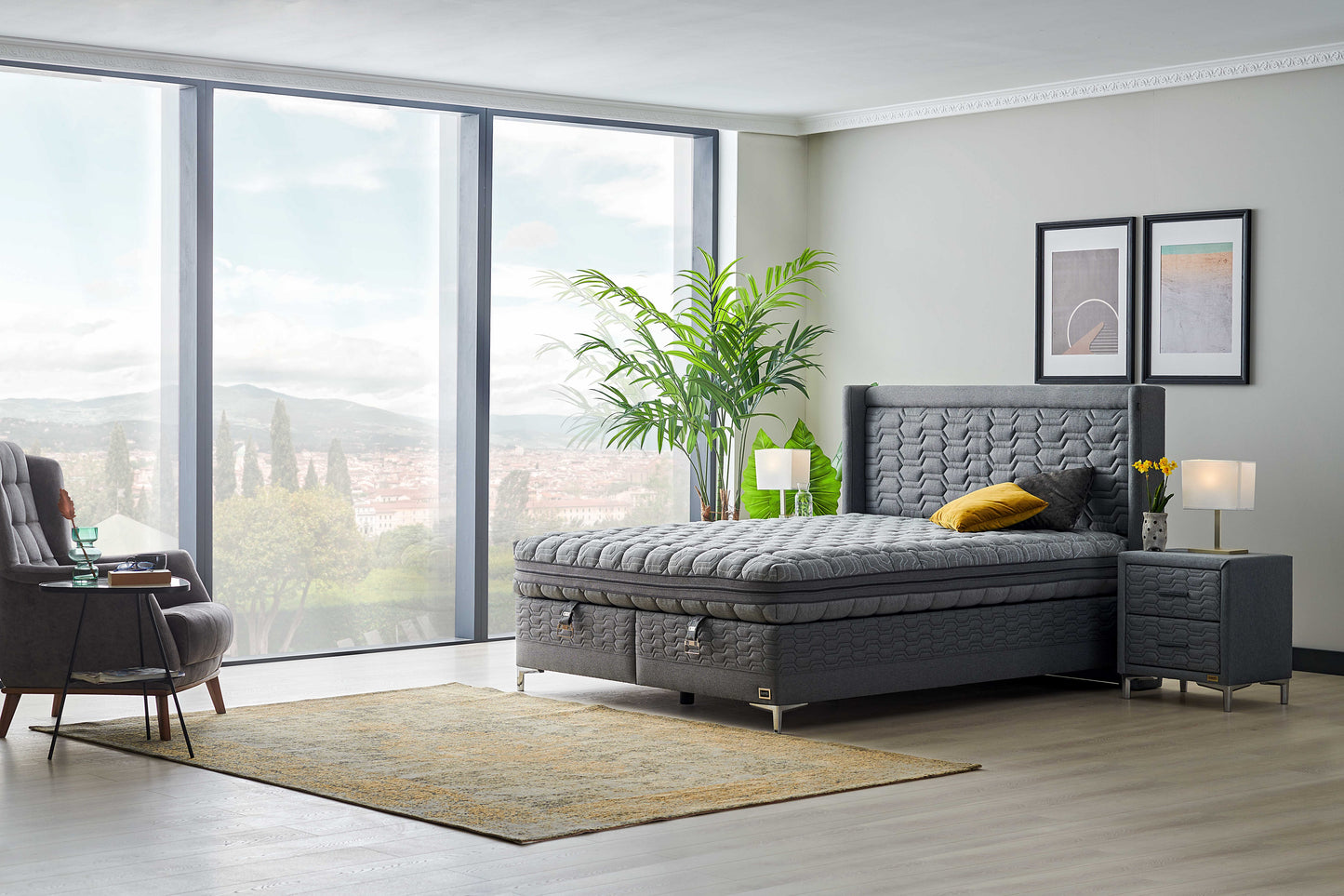 Boxspringbett Bambi Visco Fresh