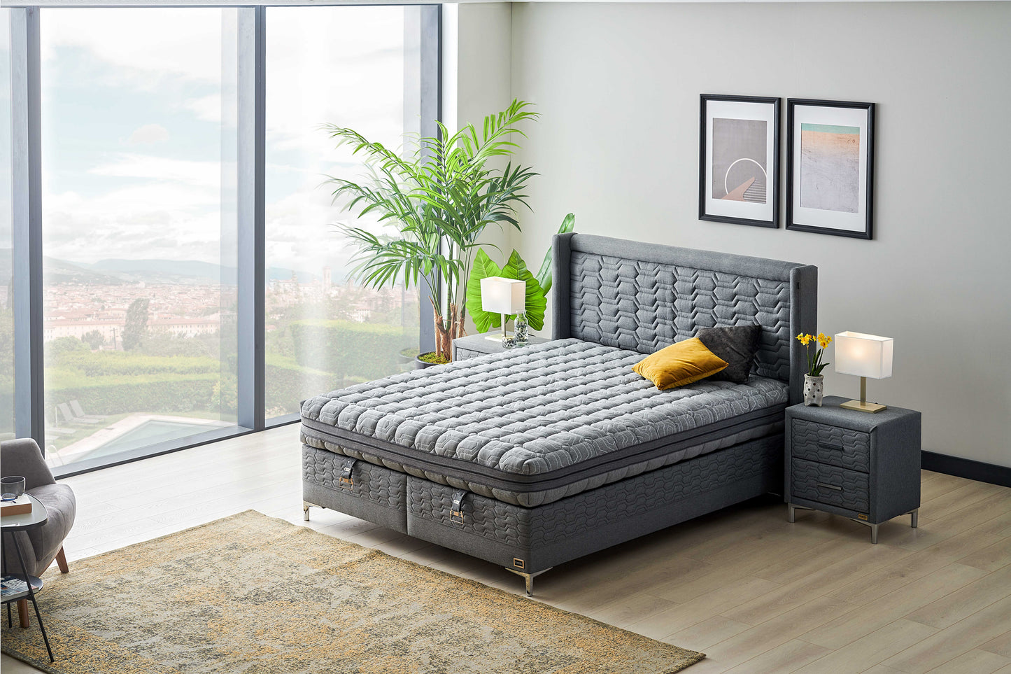 Boxspringbett Bambi Visco Fresh