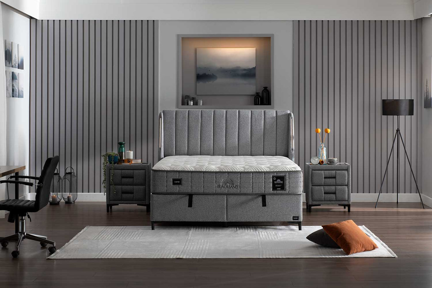Boxspringbett Bambi Blacksand