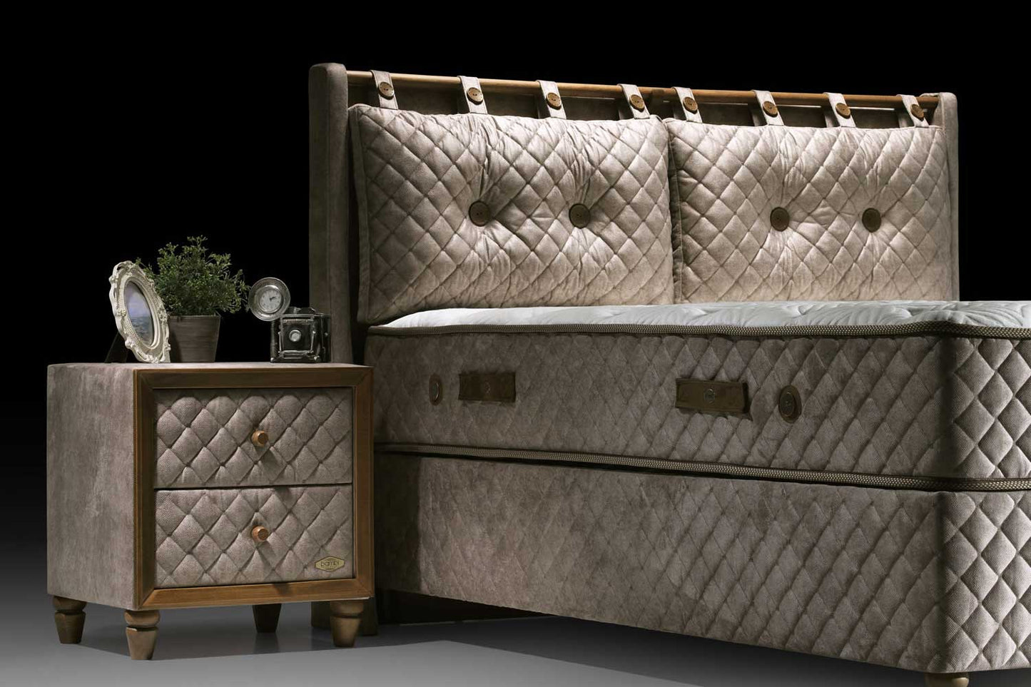 Boxspringbett Bambi Bamboo