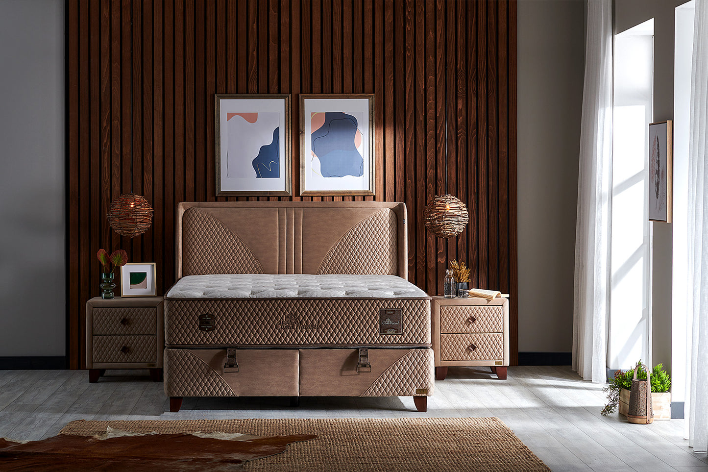 Boxspringbett Bambi Clima Naturel
