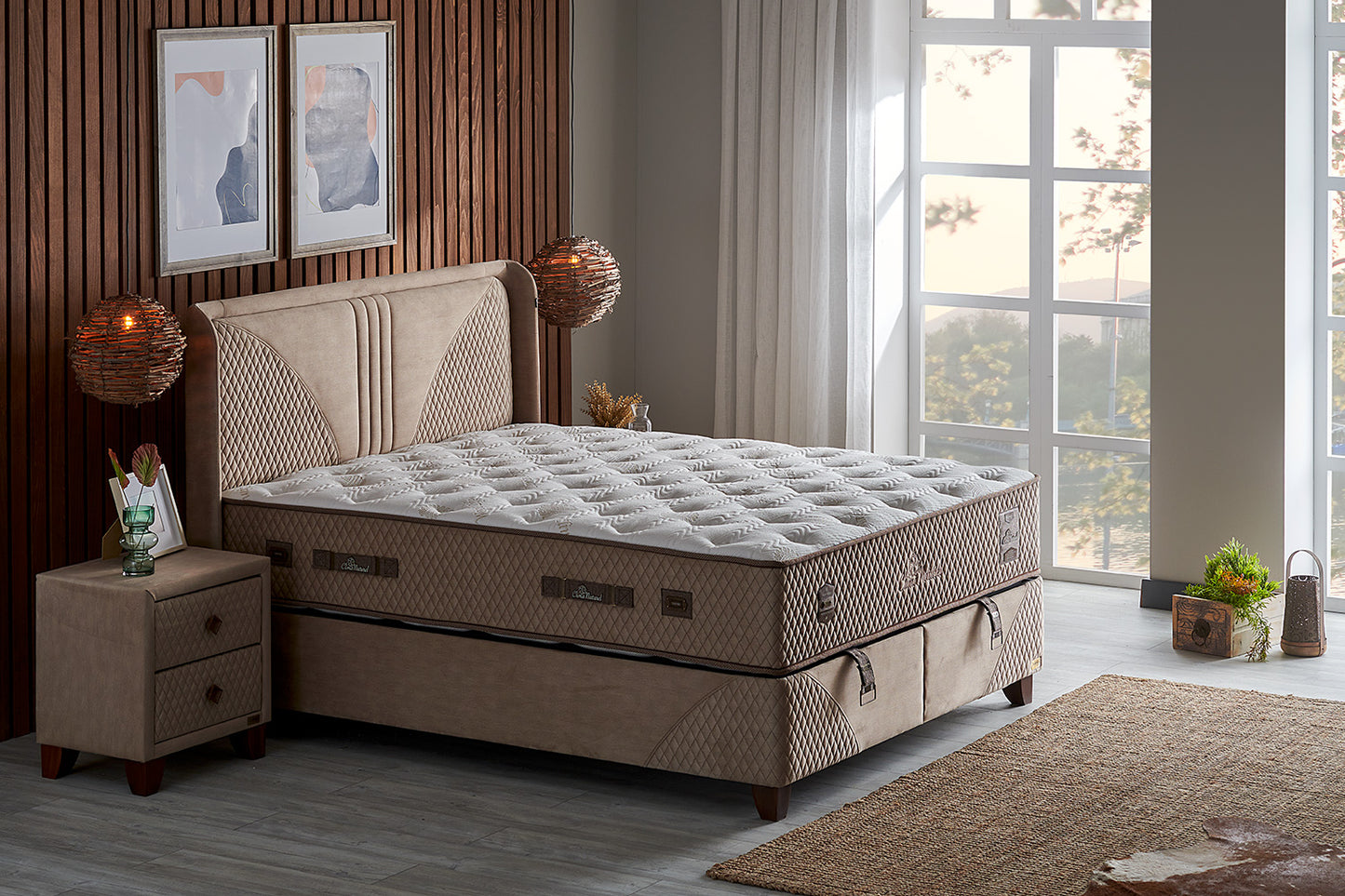 Boxspringbett Bambi Clima Naturel